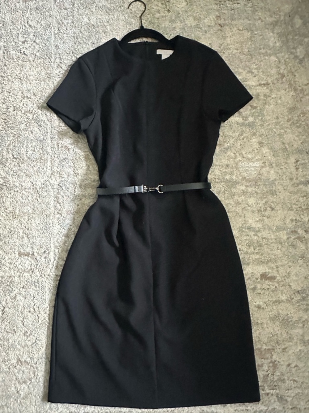Black A-Line Formal Dress
